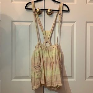 Free people overall skirt size 4